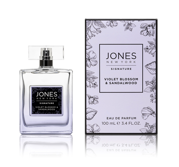 Jones New York Signature Fragrance Violet Blossom & Sandlewood