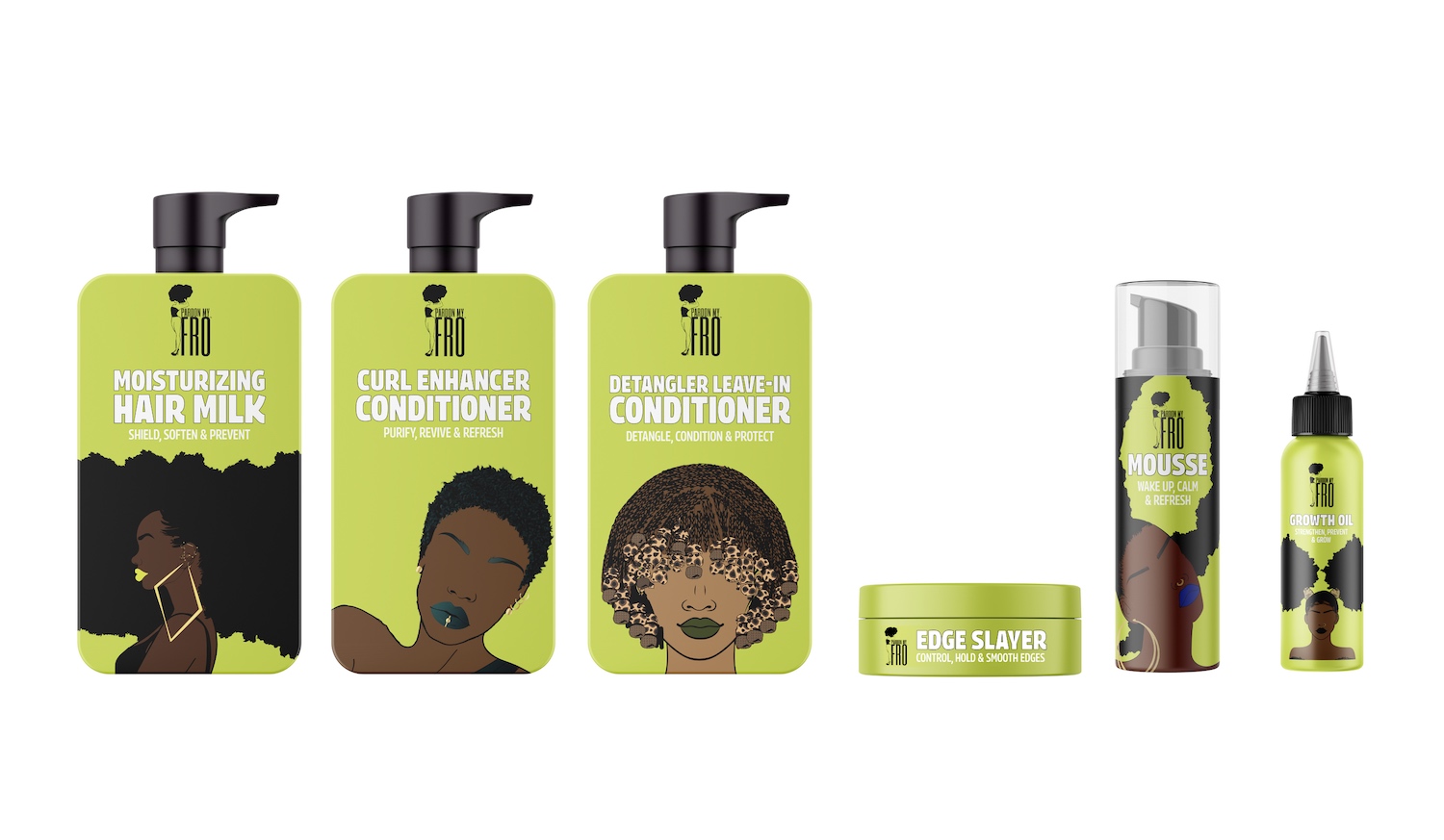 Pardon My Fro Products